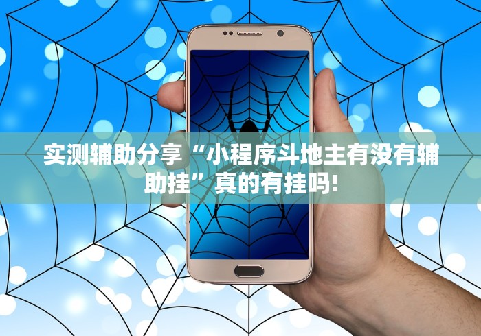 实测辅助分享“小程序斗地主有没有辅助挂”真的有挂吗!