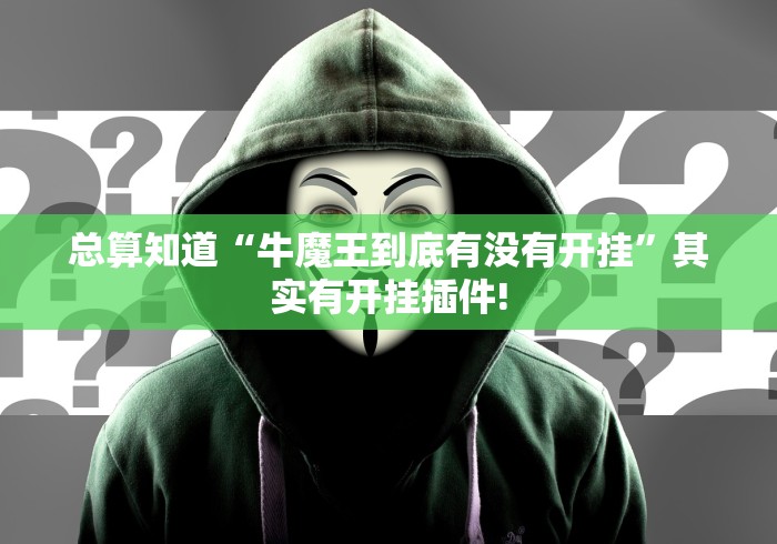 总算知道“牛魔王到底有没有开挂”其实有开挂插件!