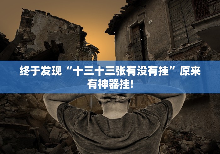 终于发现“十三十三张有没有挂”原来有神器挂!