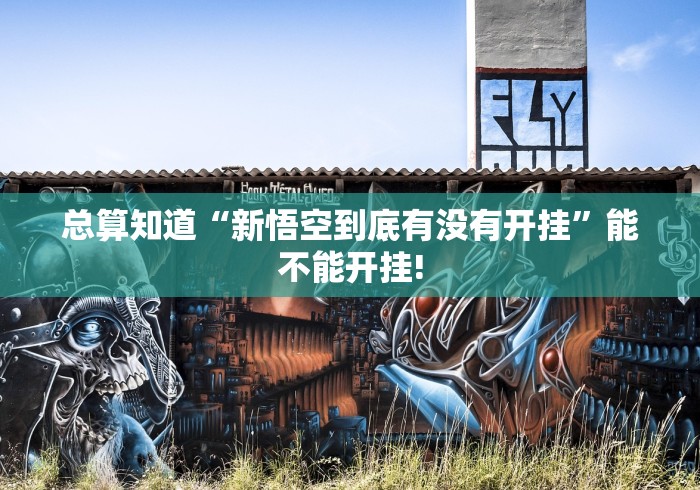 总算知道“新悟空到底有没有开挂”能不能开挂!